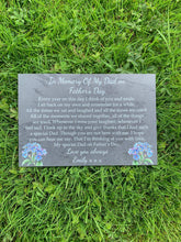 Father’s Day memorial slate