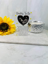 Daddy to be Baby scan acrylic block