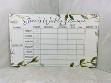 Keep your health and wellbeing organised weekly planner