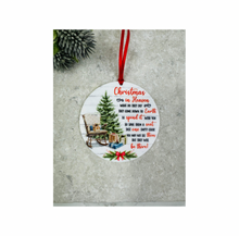 THIS ITEM CANNOT BE PERSONALISED WITH WORDING BOGOF Christmas in heaven Christmas bauble