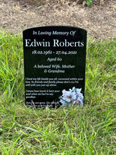 Butterfly temporary headstone