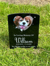 Pet remembrance headstone