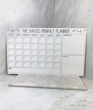 Family monthly planner