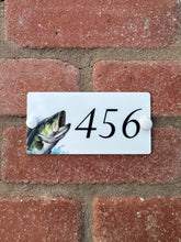Acrylic house sign fish small