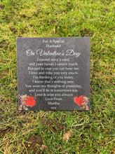 Valentine’s Day memorial plaque