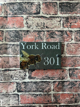 Bee slate house sign