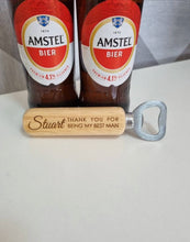 Best Man bottle opener