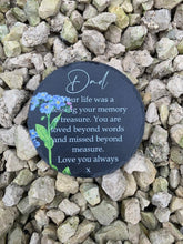 Your life was a blessing memorial plaque