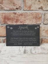 You came into my heart one day pet memorial plaque