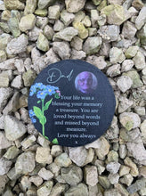 Your life was a blessing photo memorial plaque