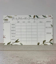 Family weekly planner