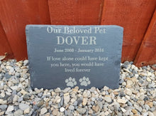 If love alone pet memorial plaque
